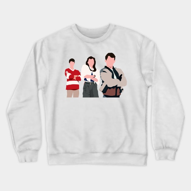 Ferris, Sloane, and Cam Crewneck Sweatshirt by ShayliKipnis